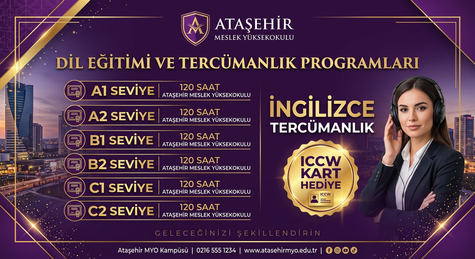 BAŞLANGIÇTAN İLERİ SEVİYEYE İNGİLİZCE EĞİTİMİ